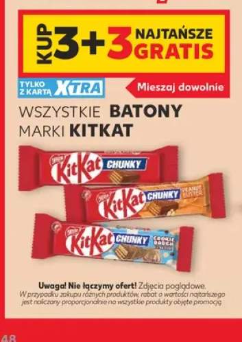 Batony marki KitKat +3 warianty