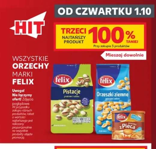 Orzechy marki Felix +3 warianty