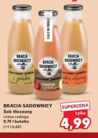 Sok tłoczony Bracia Sadownicy