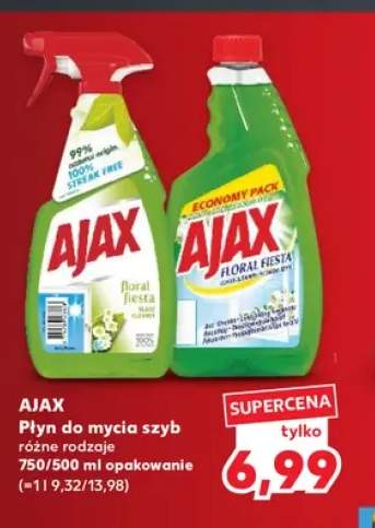 Płyn do mycia szyb Floral Fiesta Glass Ajax +1 wariant
