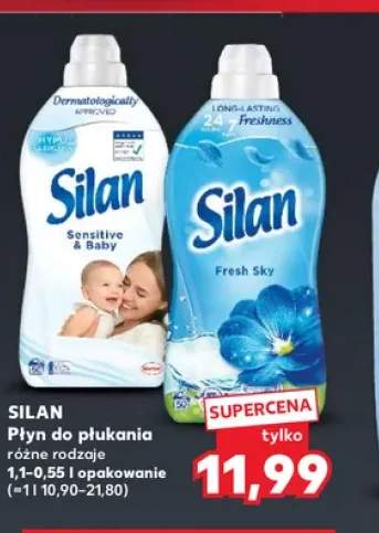 Płyn do płukania Sensitive & Baby Silan +1 wariant