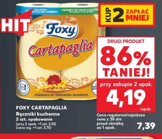 Ręczniki kuchenne Cartapaglia Foxy