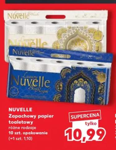 Zapachowy papier toaletowy Nuvelle
