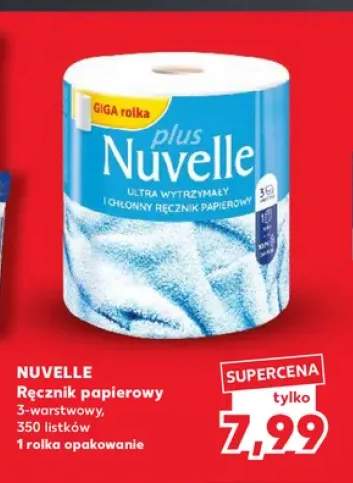 Ręcznik papierowy 3-warstwowy 350 listków Nuvelle