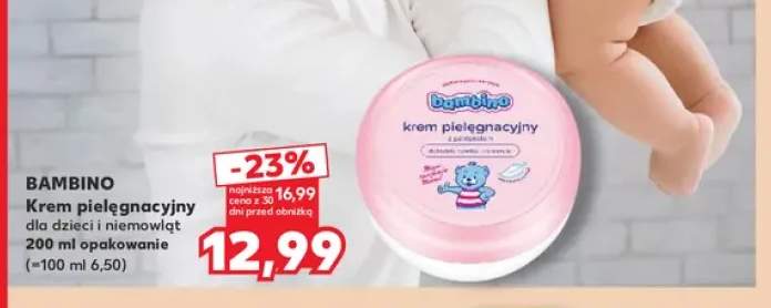 Krem pielęgnacyjny dla dzieci i niemowląt Bambino