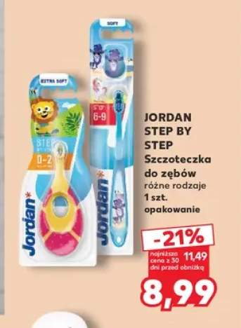 Szczoteczka do zębów Jordan Step by