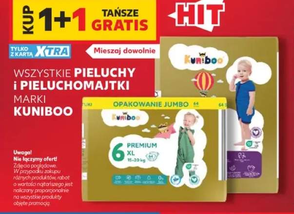 Pieluchy i pieluchomajtki marki Kuniboo