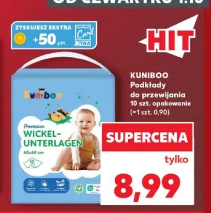 Podkłady do przewijania Kuniboo
