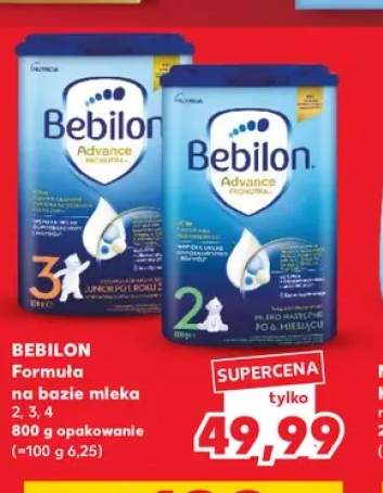 Formuła na bazie mleka 2 Bebilon +2 warianty