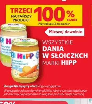 Dania w słoiczkach marki HiPP +2 warianty