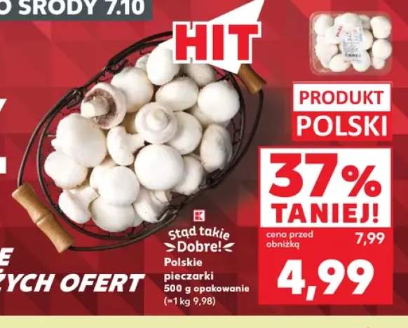 Pieczarki polskie Stąd Takie Dobre!