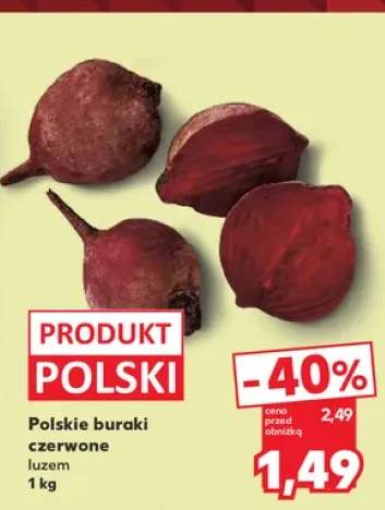 Buraki czerwone polskie