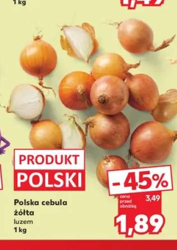Cebula żółta polska