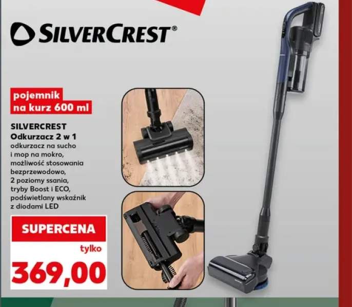 Odkurzacz 2 w 1 Silvercrest