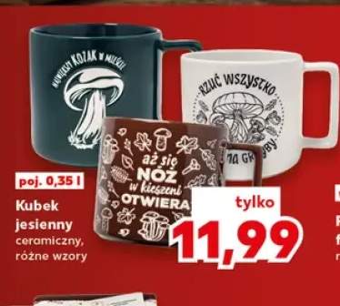 Kubek jesienny ceramiczny 0,35 l