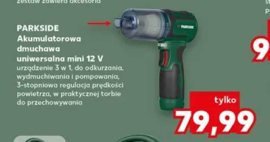 Akumulatorowa dmuchawa uniwersalna mini Parkside