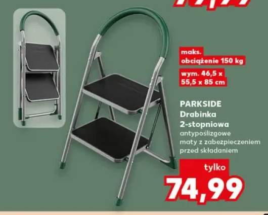 Drabinka 2-stopniowa Parkside