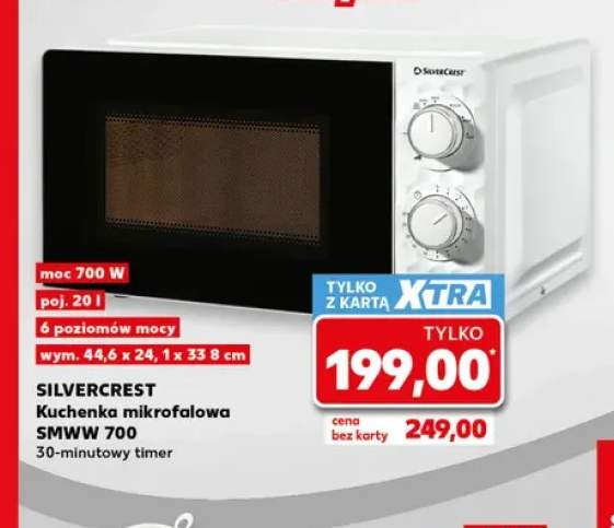 Kuchenka mikrofalowa Smww 700 Silvercrest