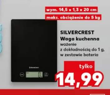 Waga kuchenna Silvercrest