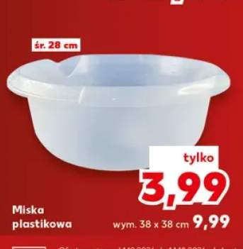 Miska plastikowa śr. 28 cm +1 wariant