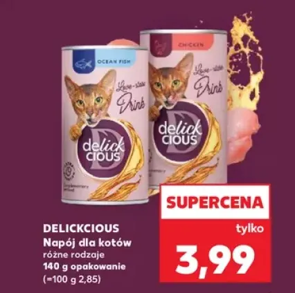 Napój dla kotów Delickcious