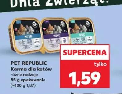 Karma dla kotów pstrąg Pet Republic +2 warianty