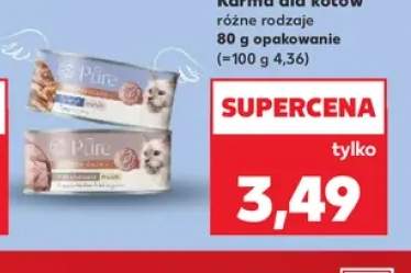 Karma dla kotów tuńczyk w sosie Pūre +1 wariant