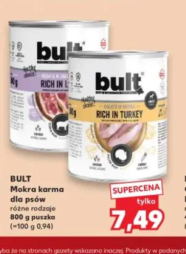 Mokra karma dla psów Bult