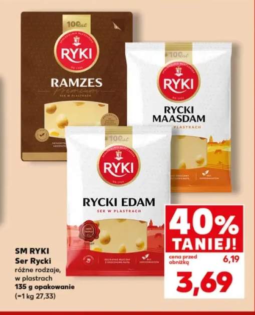 Ser Ramzes w plastrach Ryki +2 warianty