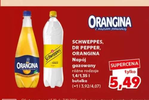 Napój gazowany Schweppes +2 warianty