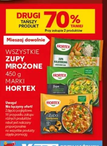 Zupy mrożone Hortex +3 warianty