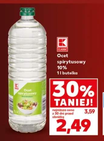 Ocet spirytusowy 10% K-Classic