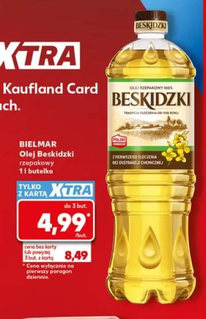 Olej rzepakowy Beskidzki