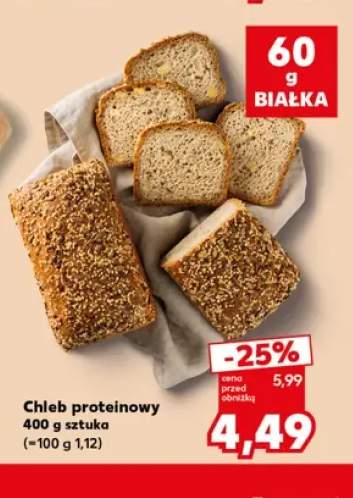 Chleb proteinowy