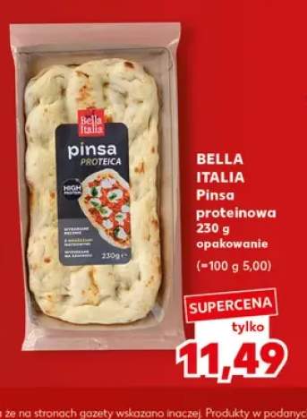 Pinsa proteinowa Bella Italia