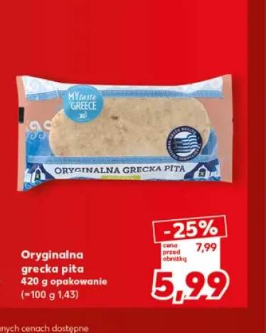 Oryginalna grecka pita MYtaste Greece