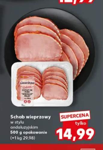 Schab wieprzowy w stylu andaluzyjskim Costa Brava