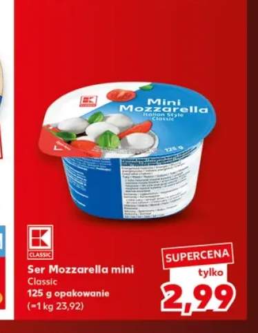 Ser Mozzarella mini Classic K-Classic