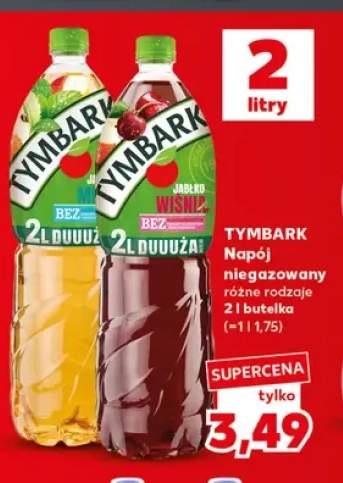 Napój niegazowany jabłko mięta Tymbark +1 wariant