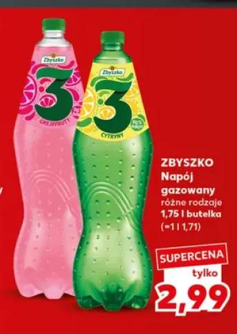 Napój gazowany 3 cytryny Zbyszko +1 wariant
