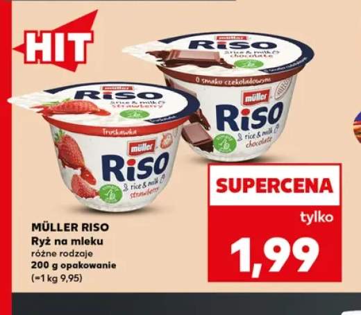 Ryż na mleku Müller Riso