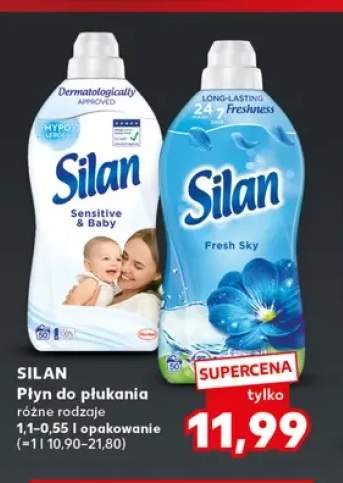 Płyn do płukania Sensitive & Baby Silan +1 wariant