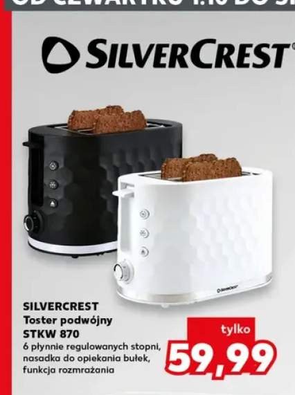 Toster podwójny Stkw 870 Silvercrest