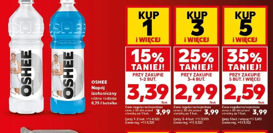 Napój izotoniczny Oshee