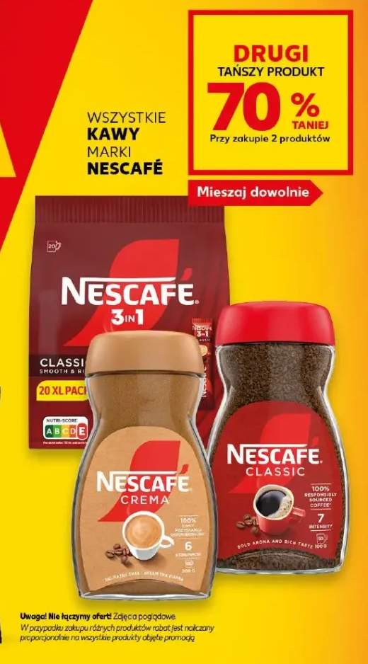 Kawy marki Nescafé +3 warianty