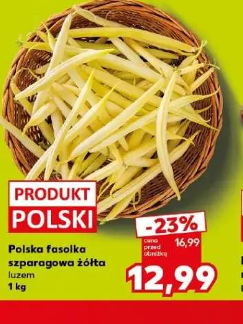 Fasolka szparagowa żółta polska