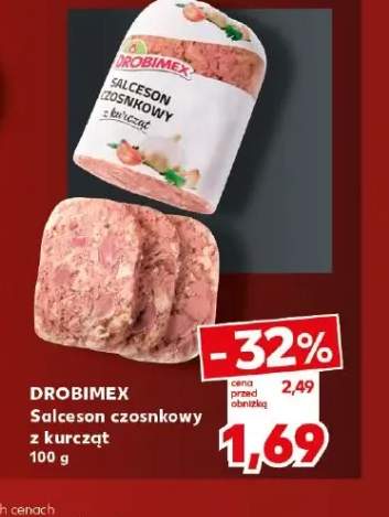 Salceson czosnkowy z kurcząt Drobimex