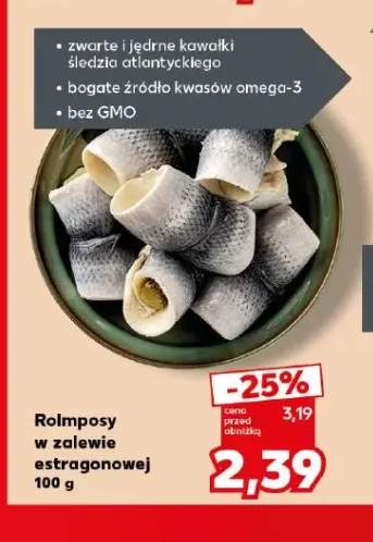 Rolmopsy w zalewie estragonowej