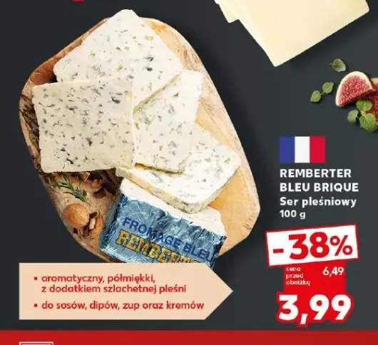 Ser pleśniowy Bleu Brique Remberter