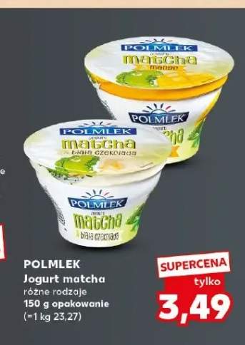 Jogurt matcha Polmlek